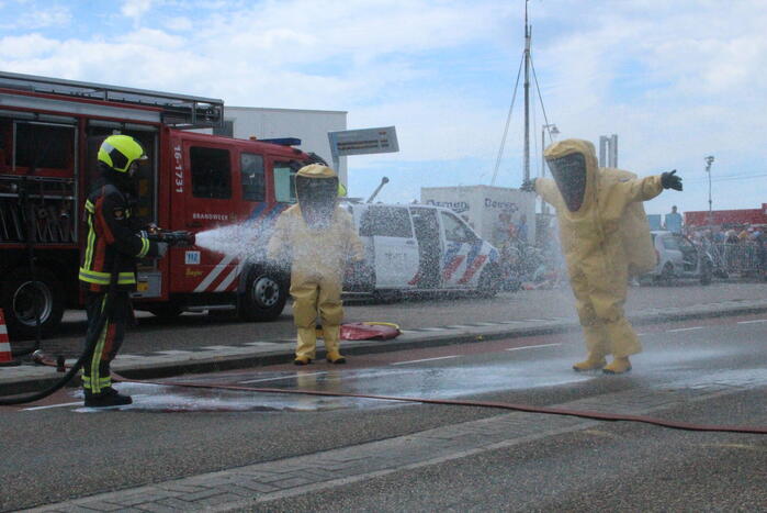 Reddingsbrigade jaarlijks grote reddingsdemonstratie