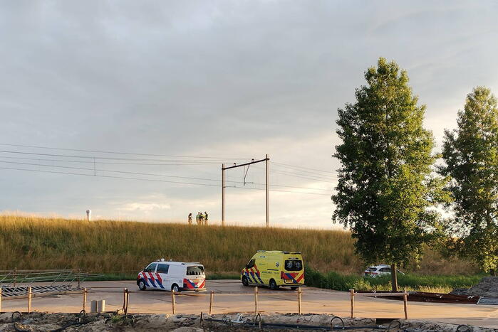 Geen treinverkeer door aanrijding met persoon