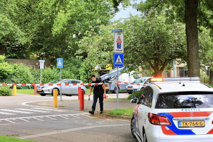 Straat afgezet na melding schietpartij