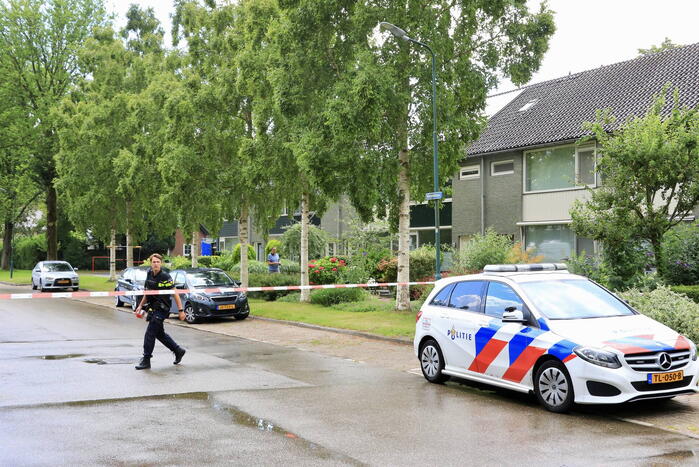 Straat afgezet na melding schietpartij