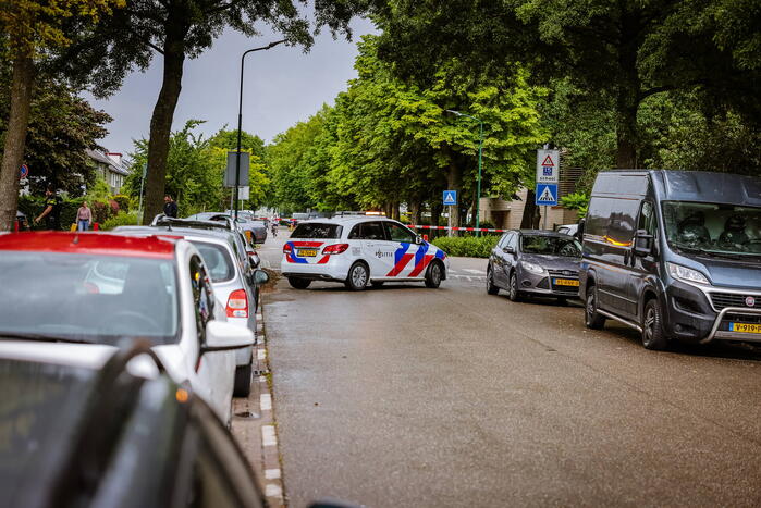 Straat afgezet na melding schietpartij