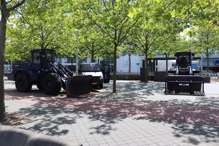 Marechaussee staat paraat rondom vliegveld