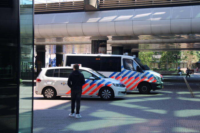 Fouillering na incident op Centraal Station