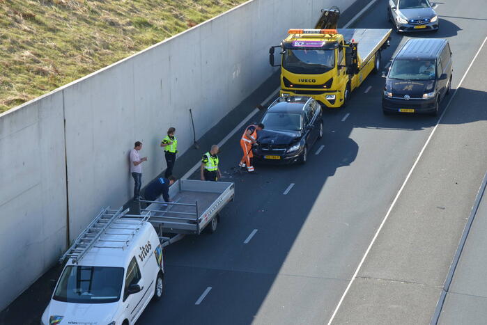 Schade bij kop-staartbotsing