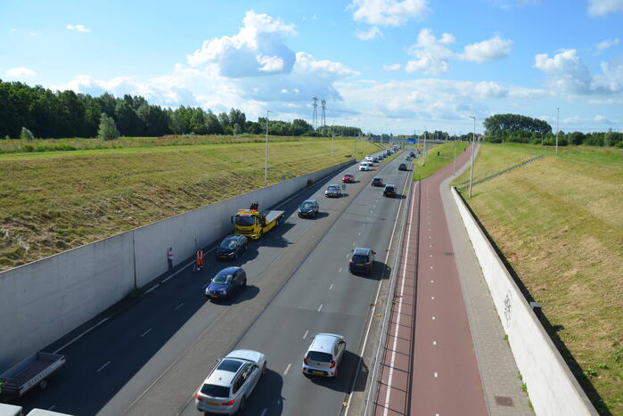 Schade bij kop-staartbotsing