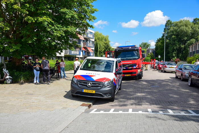 Flinke brand in appartementencomplex