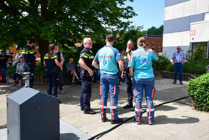 Flinke brand in appartementencomplex