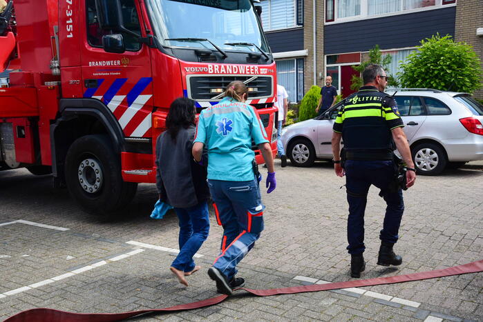 Flinke brand in appartementencomplex