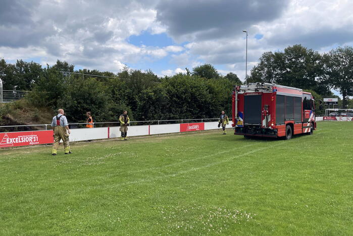 Brand in bosschage van voetbalclub Excelsior '31