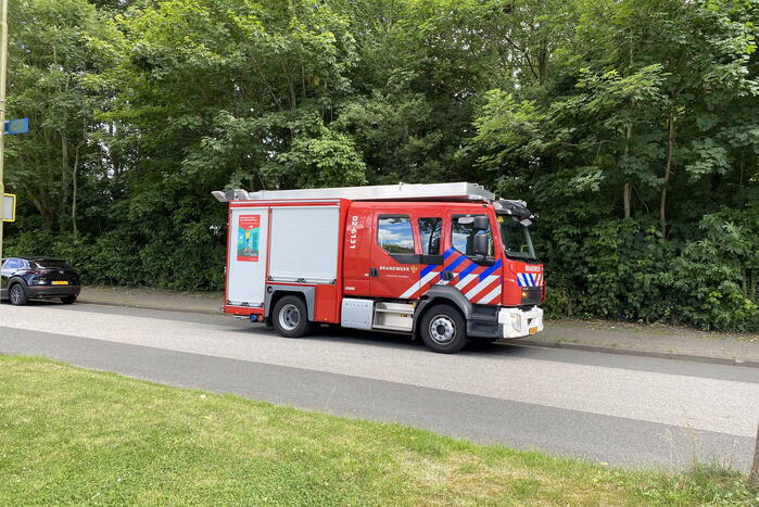 Brand in bosschage snel geblust