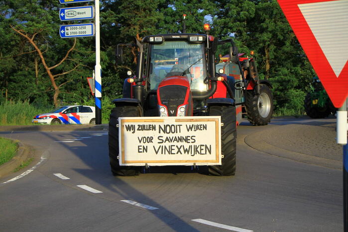 Politie voorkomt blokkade door boeren