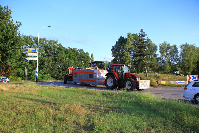 Politie voorkomt blokkade door boeren