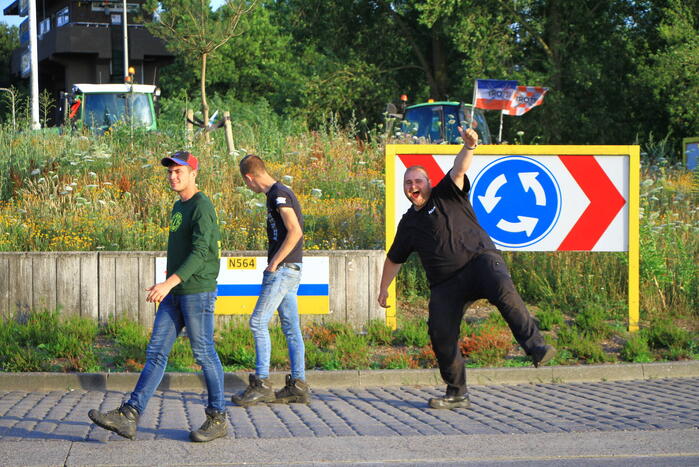 Politie voorkomt blokkade door boeren