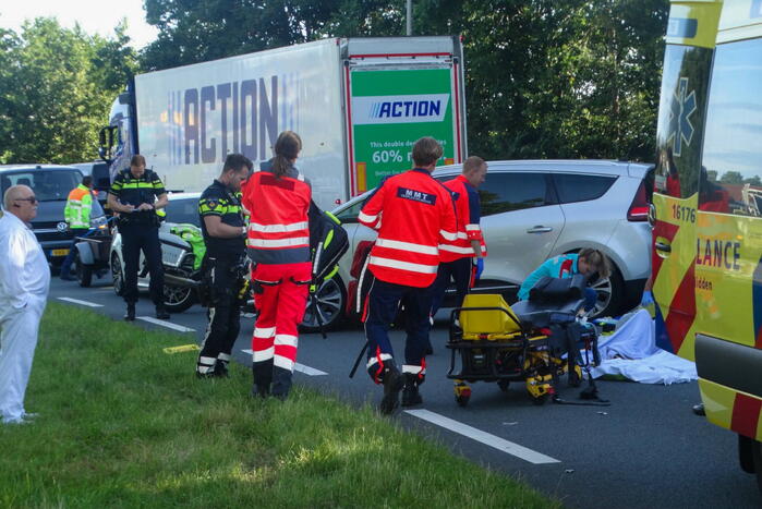 Voetganger aangereden door auto
