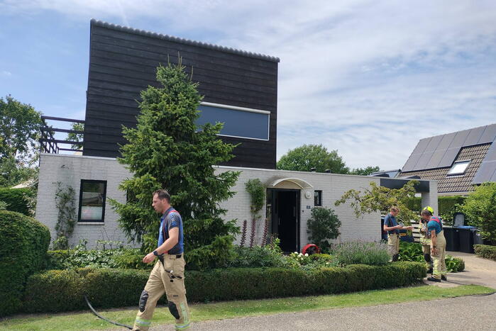Brand in woning snel onder controle