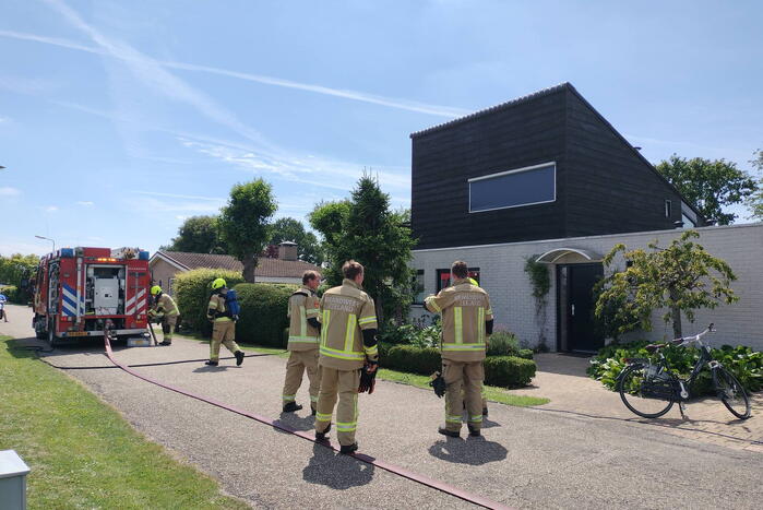 Brand in woning snel onder controle