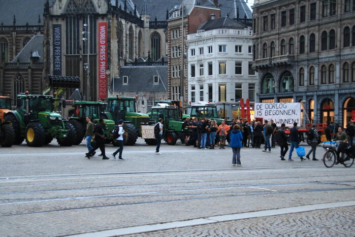 Demonstratie in centrum van hoofdstad