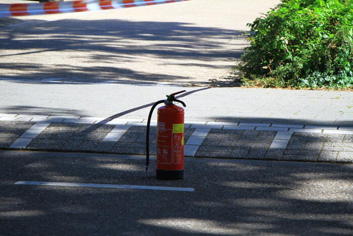 Straat afgezet naar gaslekkage