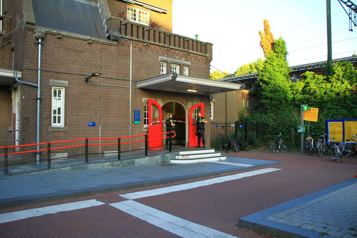 NS-station afgezet door politie