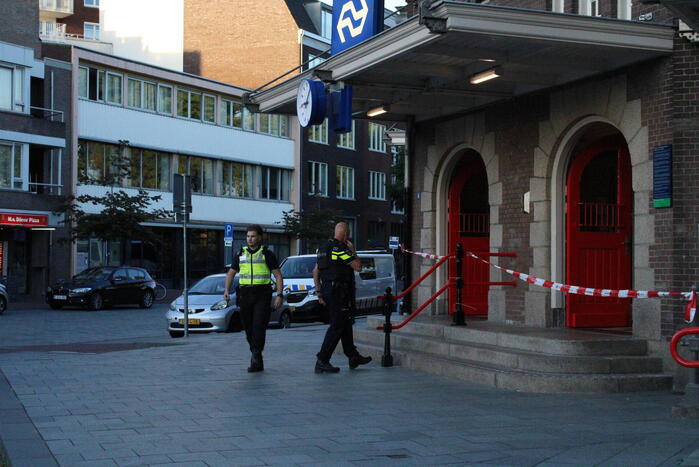 NS-station afgezet door politie