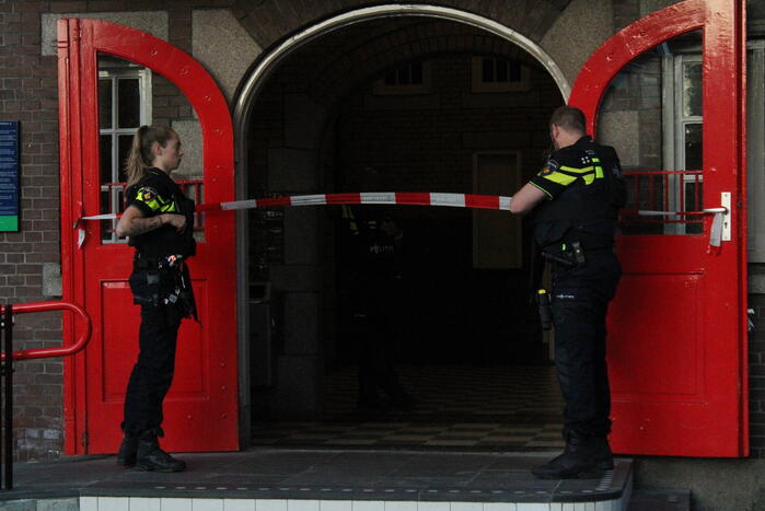 NS-station afgezet door politie