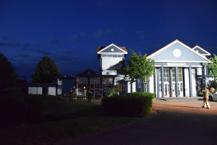 Kleine brand bij receptie van vakantiepark