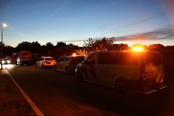 Aanhouding na agressief gedrag tegen brandweer