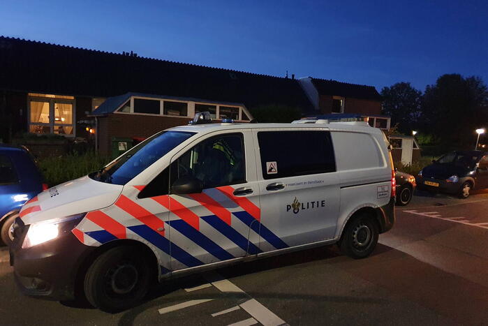 Aanhouding na agressief gedrag tegen brandweer