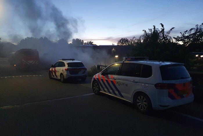 Aanhouding na agressief gedrag tegen brandweer