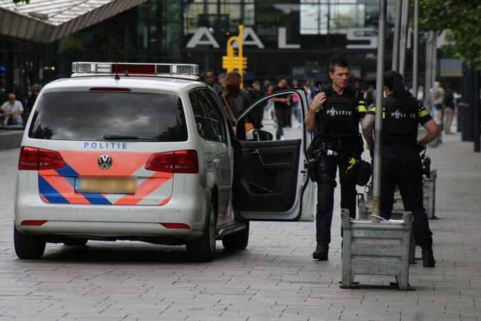 Melding vuurwapengevaarlijk persoon centraal station