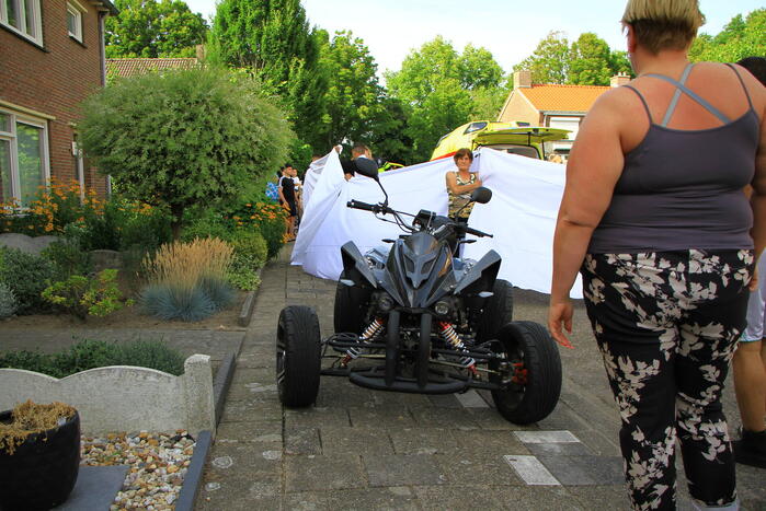 Zwaargewonde bij ongeval met quad