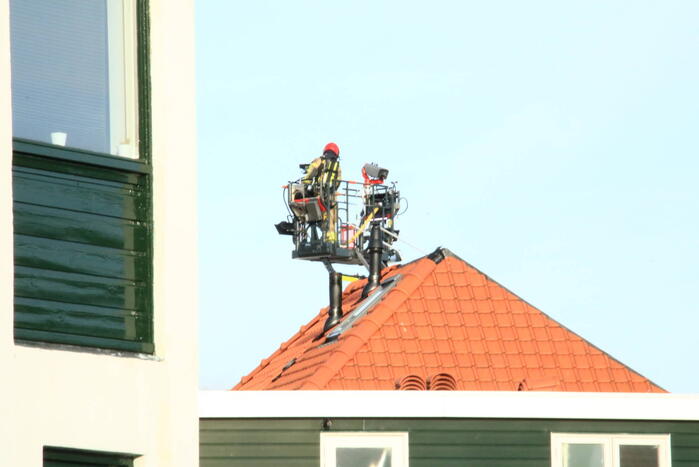 Grote uitslaande woningbrand