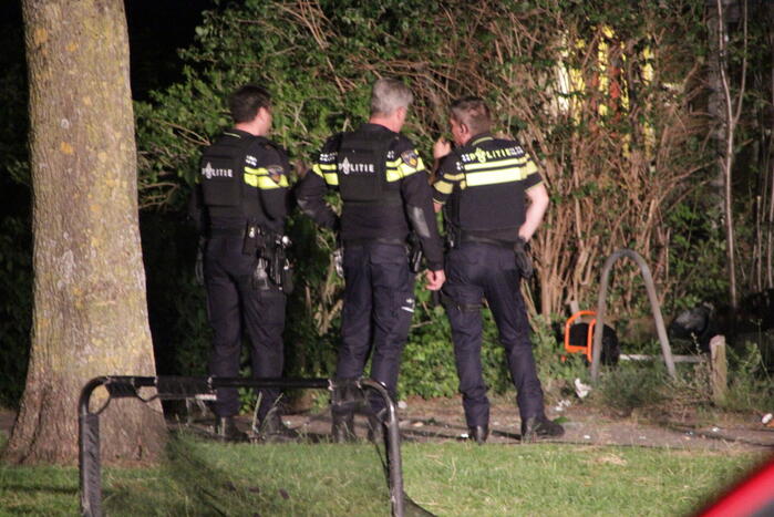 Enorme ravage na explosie in woning