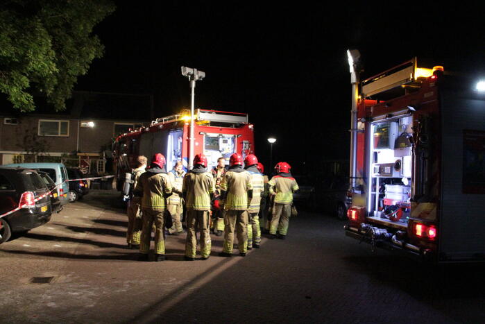 Enorme ravage na explosie in woning
