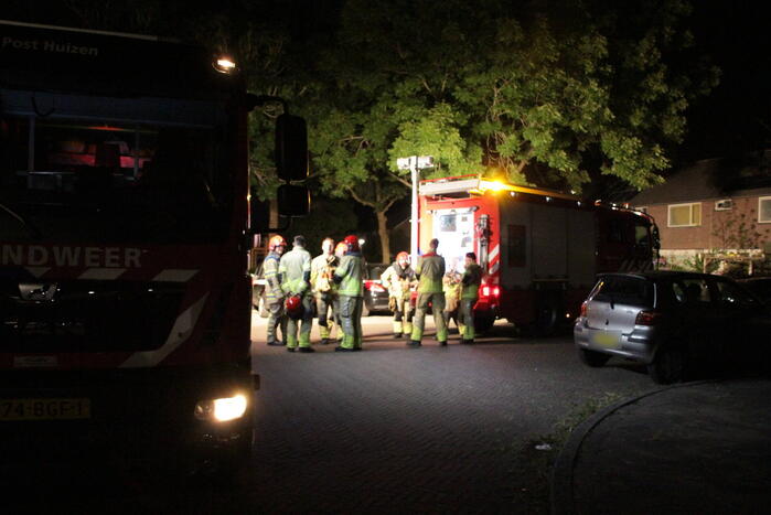 Enorme ravage na explosie in woning