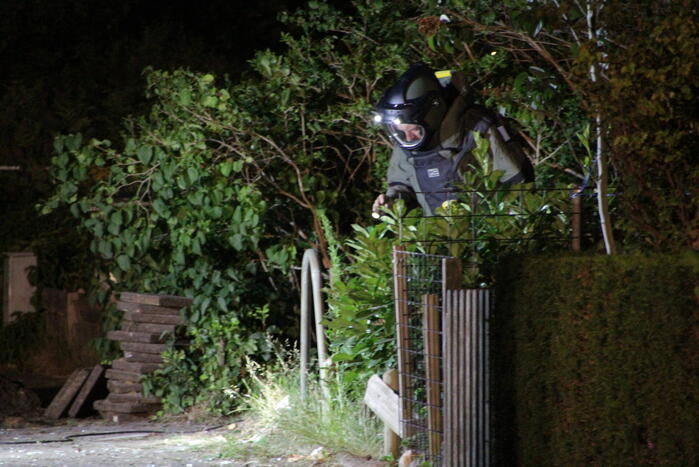 Enorme ravage na explosie in woning