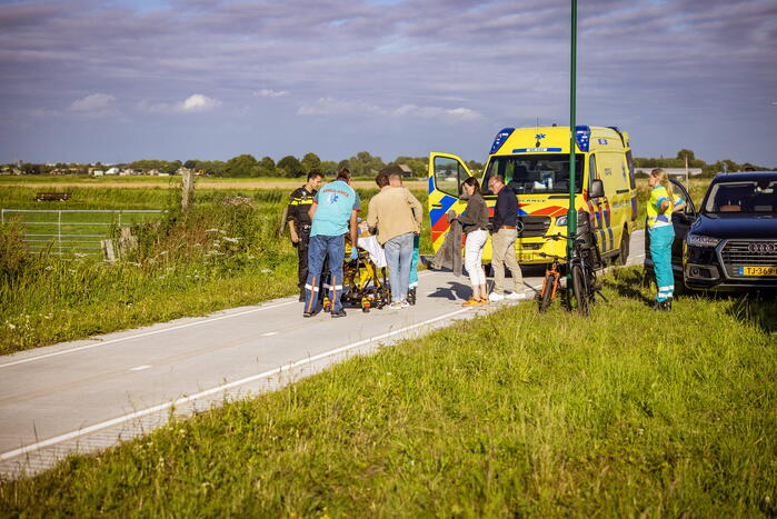 Traumahelikopter landt voor ongeval met kind