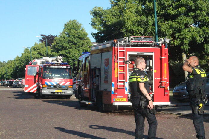 Persoon gewond bij woningbrand