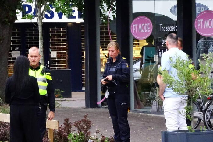Gewonde man aangehouden in coffeeshop