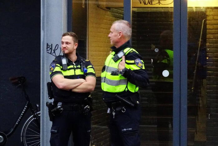 Gewonde man aangehouden in coffeeshop