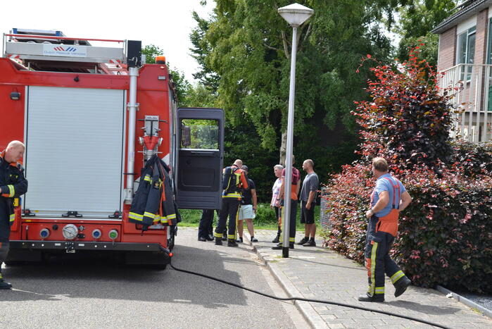 Gaslucht in woning zorgt voor inzet brandweer
