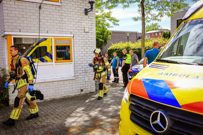 Grote inzet voor melding van gevaarlijke stoffen in woning