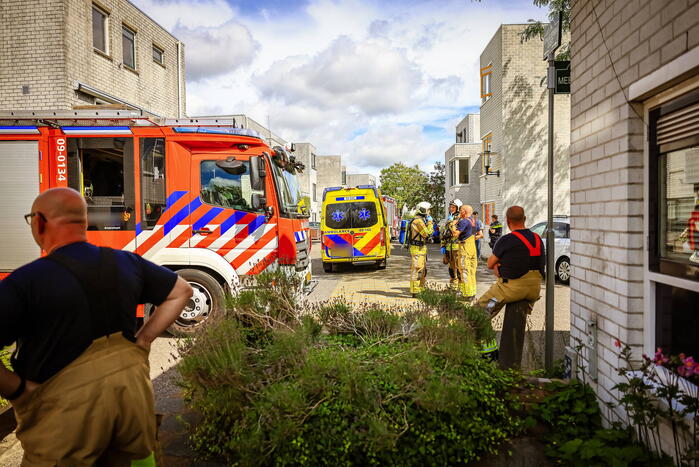 Grote inzet voor melding van gevaarlijke stoffen in woning