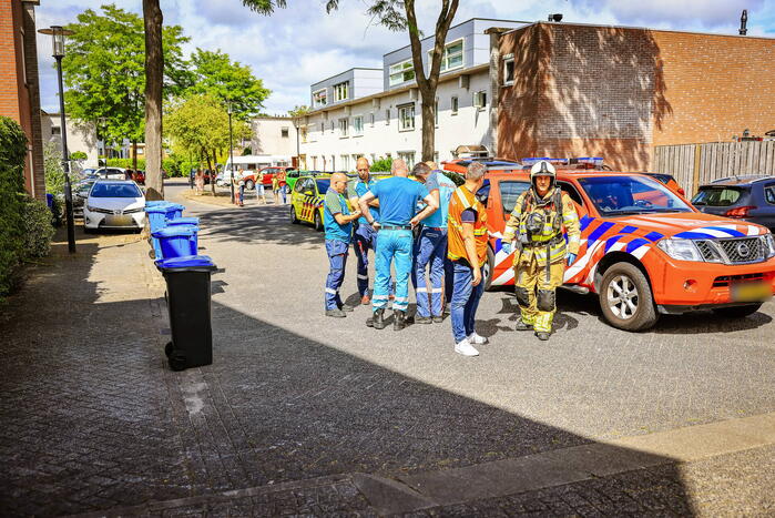 Grote inzet voor melding van gevaarlijke stoffen in woning