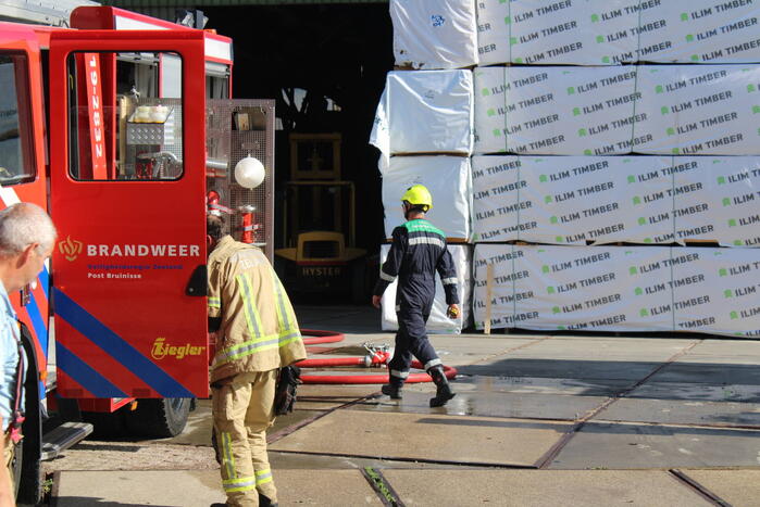Grote brand in houtzagerij