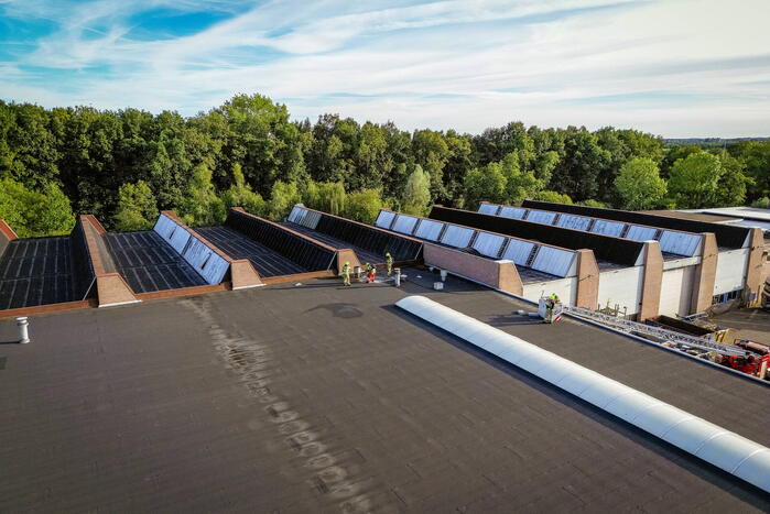 Brand bij metaalbedrijf