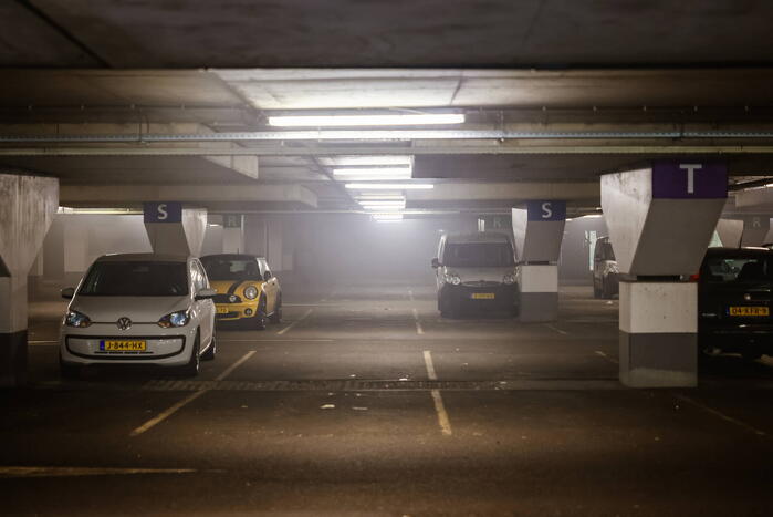 Felle brand in elektrakast op mediapark