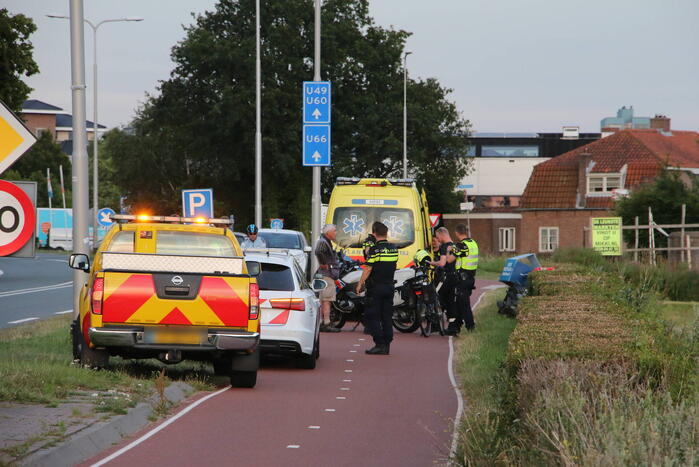 Twee ongevallen door groep dronken fietsers