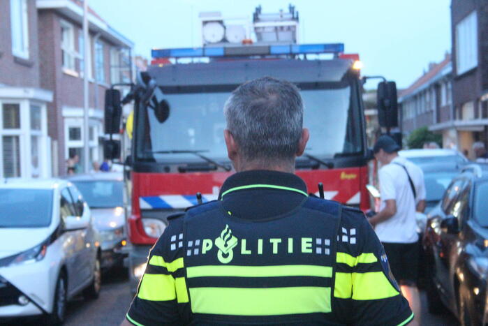 Brand in aanbouw snel geblust