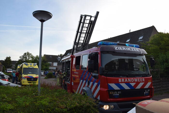 Twee gewonden bij brand in woning
